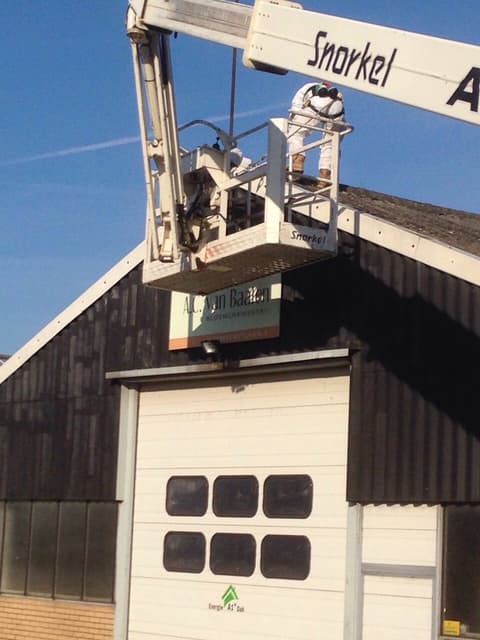 Fase 4 van de asbestsanering van het project in 's-Gravenzande